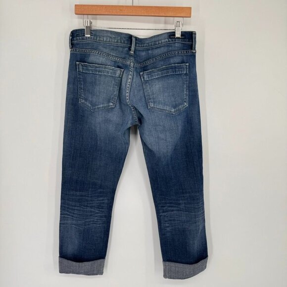 Citizens Of Humanity Womens Dani Cropped Straight Leg Jeans Size 29 Denim Blue - Picture 10 of 16